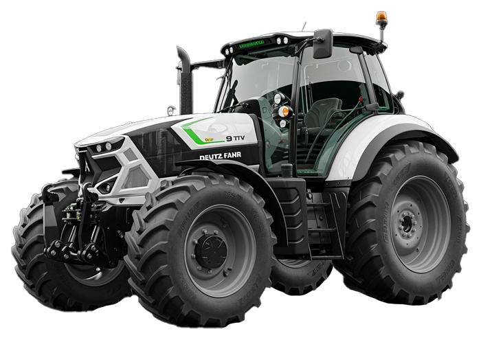 Shamrock Tuning White Duetz-Fahr Tractor